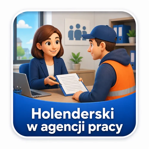 Holenderski w agencji pracy
